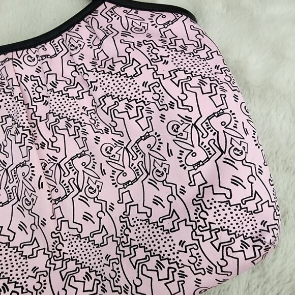 NEW Playboy Bunny Y2K Pink Patterned Graphic Shoulder Tote Women's Bag - Picture 12 of 12